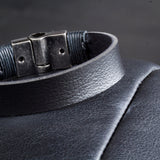 Pulseira couro (larga)