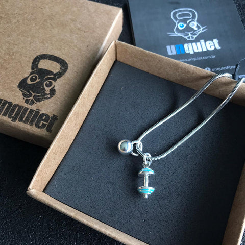 Pulseira Kettlebell + Barra Turquesa