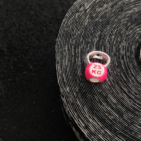 Espaçador Kettlebell 25kg Pink