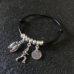 Pulseira de borracha Tênis + Corredora + RUN